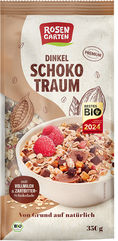 Rosengarten Dinkel-Schoko-Traum-Müsli 350g