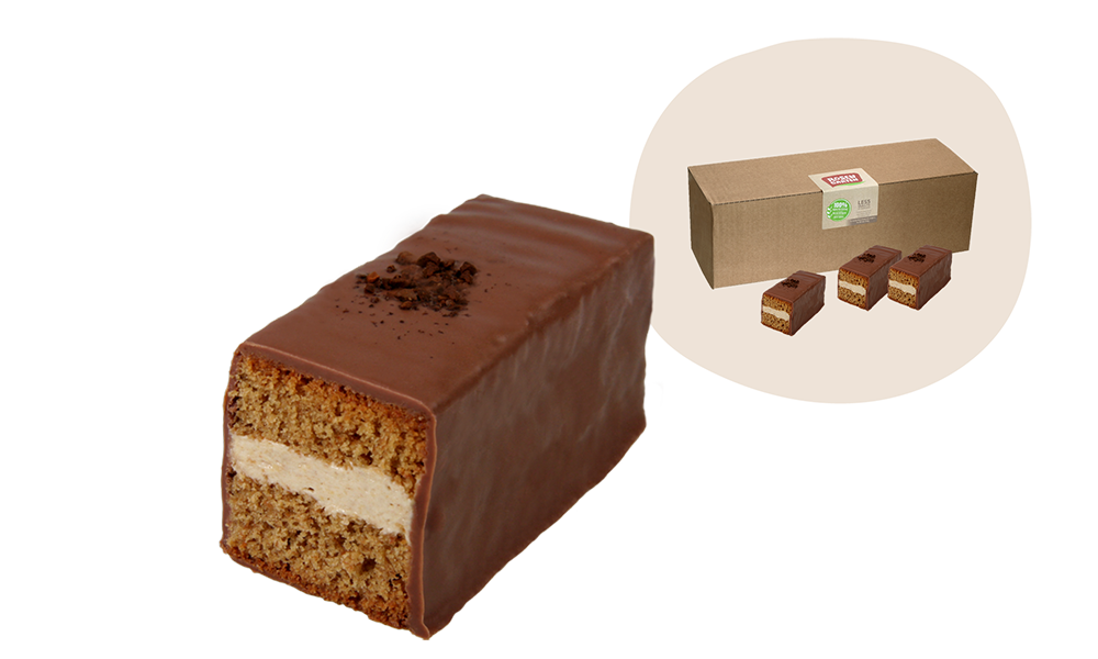 Rosengarten Cappuccino-Schnitten 16 Stück 1280g