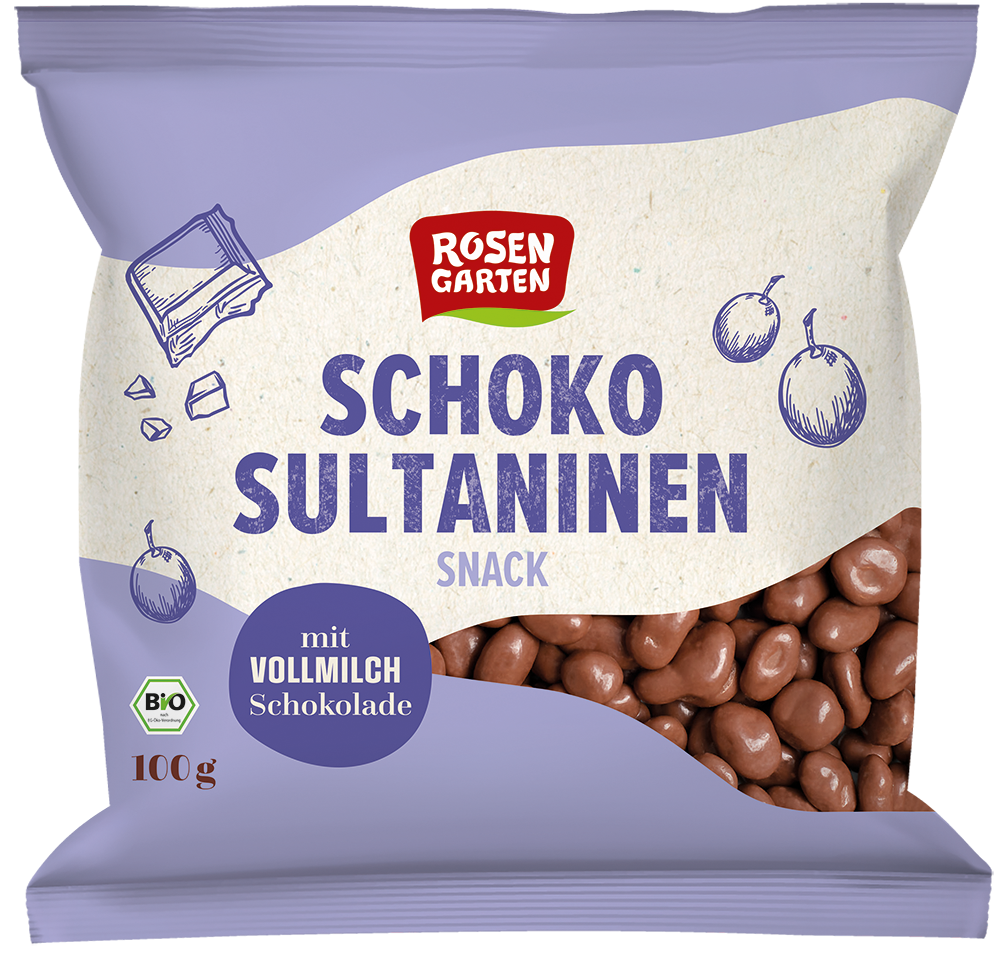 Rosengarten Schoko-Sultaninen 100g