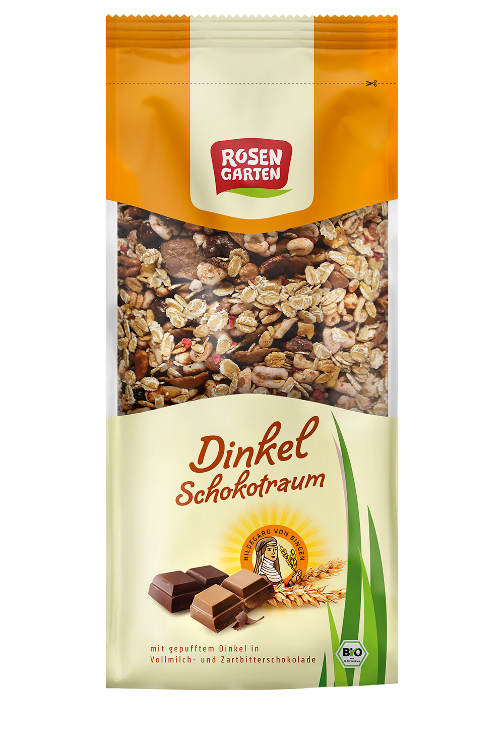Rosengarten Dinkel-Schoko-Traum-Müsli 375g