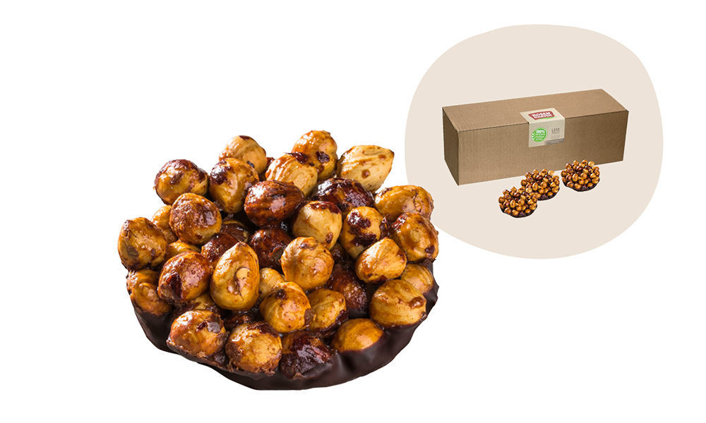 Rosengarten Haselnuss-Knacker 20 Stück 1000g