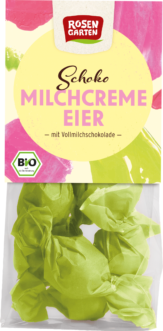 Rosengarten Milchcreme-Eier 85g/S