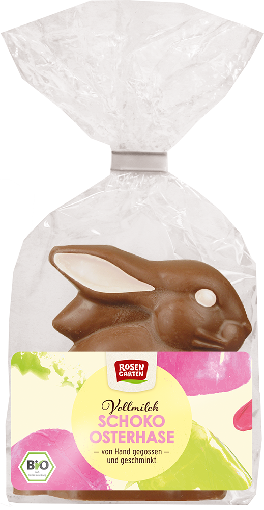 Rosengarten Vollmilch-Osterhase sitzend 60g/S