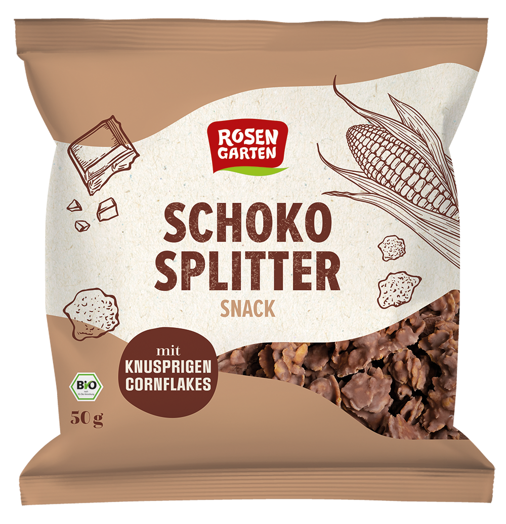 Rosengarten Schoko-Splitter 50g