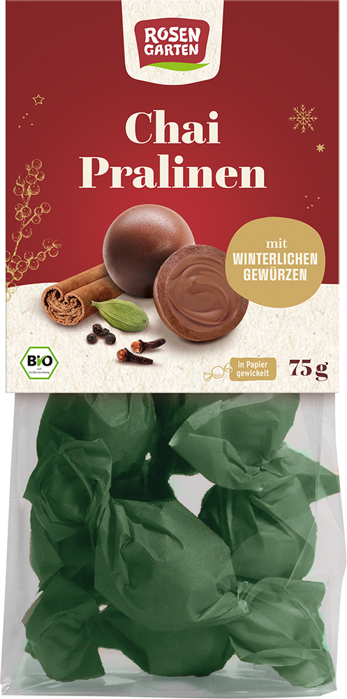 Rosengarten Chai-Pralinen 75g/W