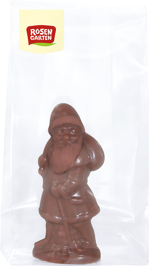 Rosengarten Nikolaus Vollmilch-Schoko mit Nougat gefüllt 23g/W
