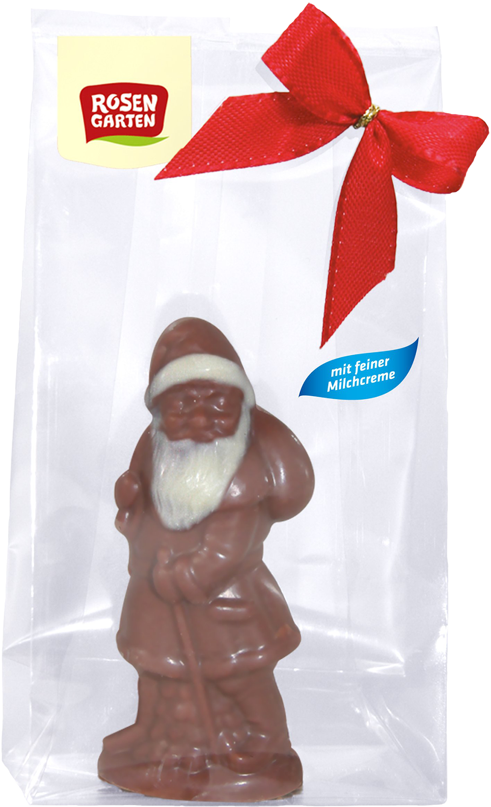 Rosengarten Nikolaus Vollmilch-Schoko mit Milchcreme gefüllt 23g/W